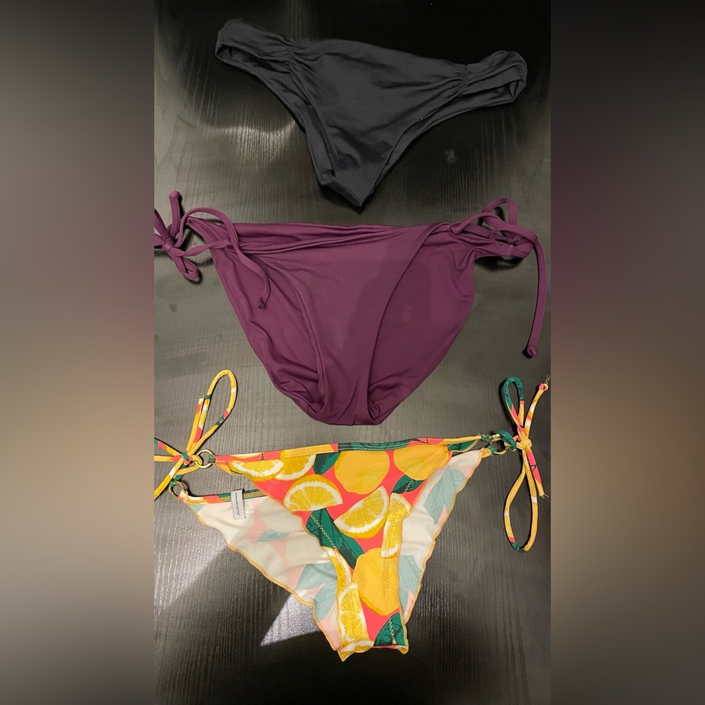 3 small bikini bottoms for $5!!